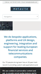 Mobile Screenshot of metasite.net